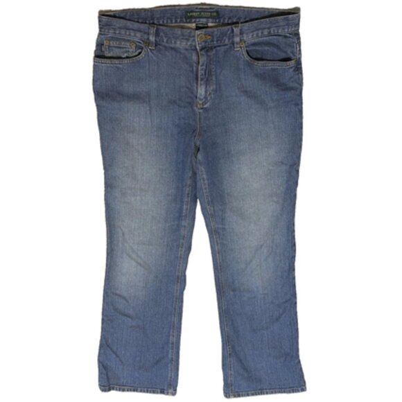 Polo Ralph Lauren Denim - Lauren Jeans Co. Ralph Lauren Women's Boot Cut Denim Jeans Size 12